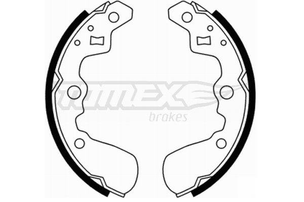 Sada brzdových čeľustí TOMEX Brakes
